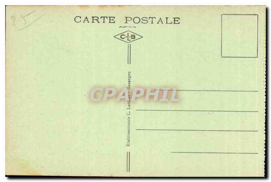 Baume-les-Messieurs — La Vallée — Sites Pittoresques de Franche-Comté — 127 — Reverso