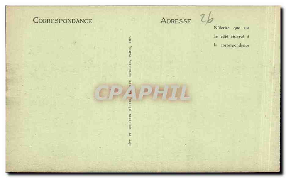 Valence - La Cathédrale et la Basse-Ville — LL. — n°51 — Rückseite