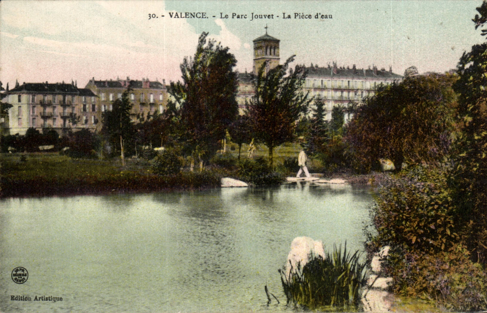 Valence - Le Parc Jouvèt - La Pièce d'eau — Édition Artistique, n°30