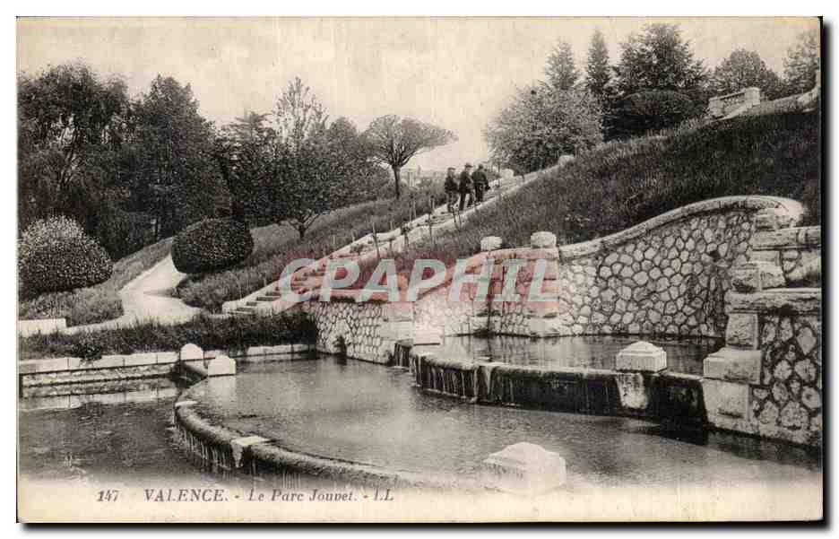 CPA Valence sur Rhone Le parc Jouvet