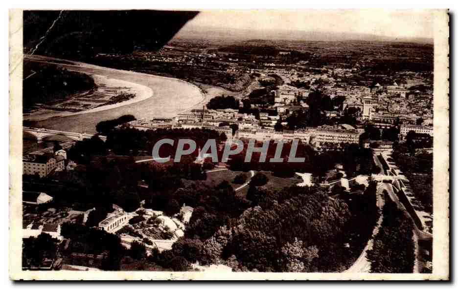Valence-sur-Rhône — Park Jouvet — Luftaufnahme — Editions Paul Jacquin