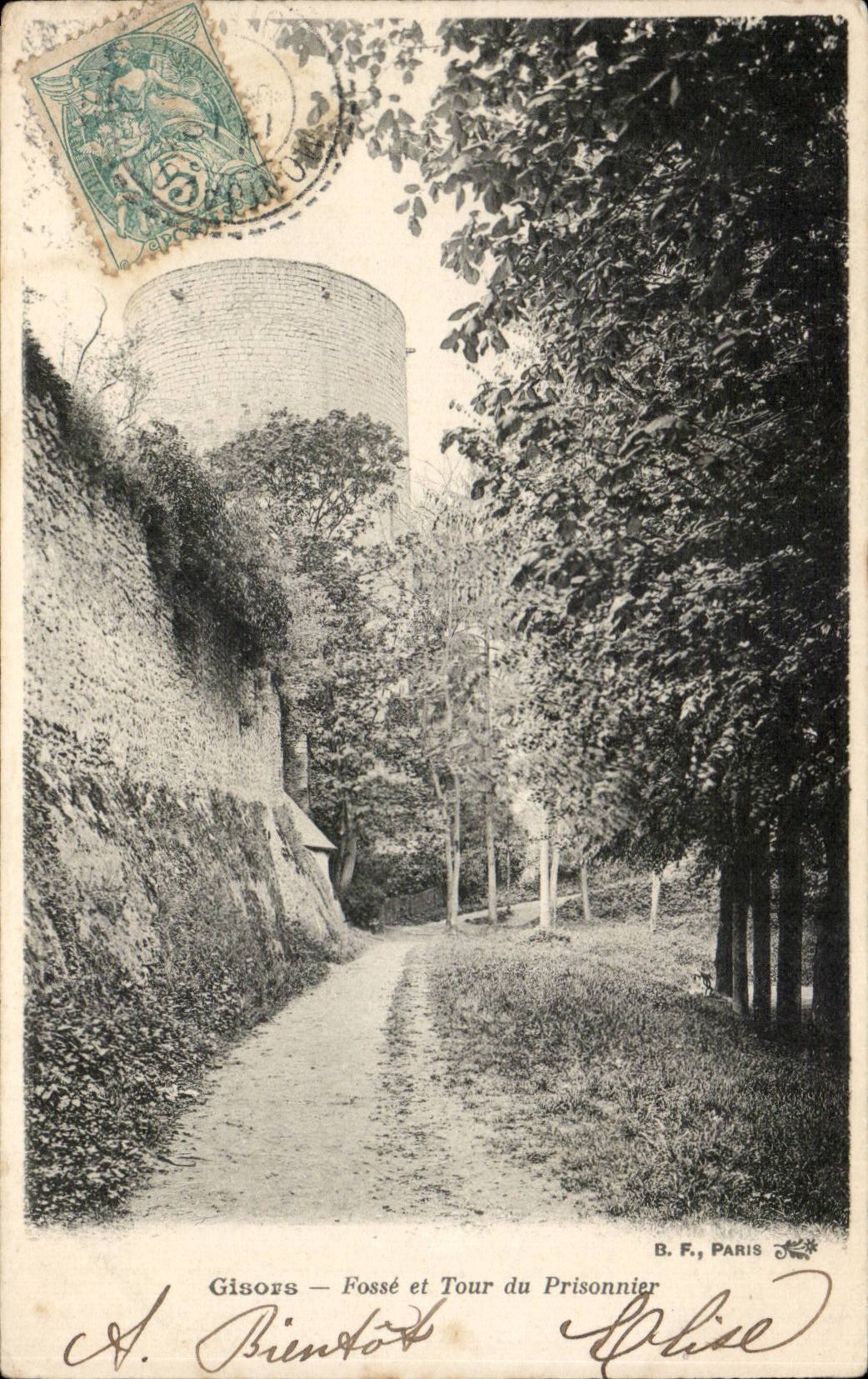 Gisors — Fossé et Tour du Prisonnier — B.F., Paris