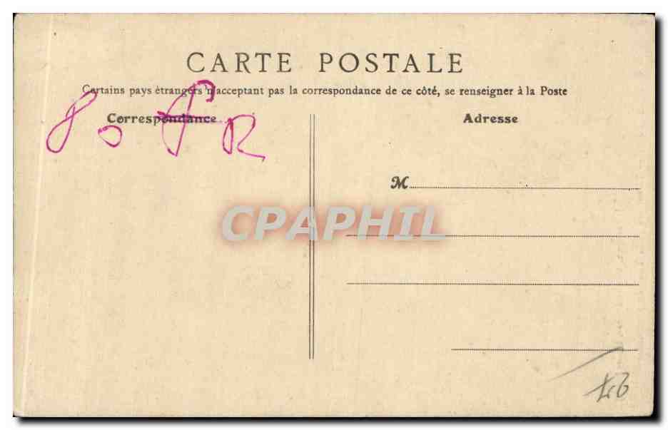 CPA Gisors Tour du prisonnier La cheminee  — Rückseite