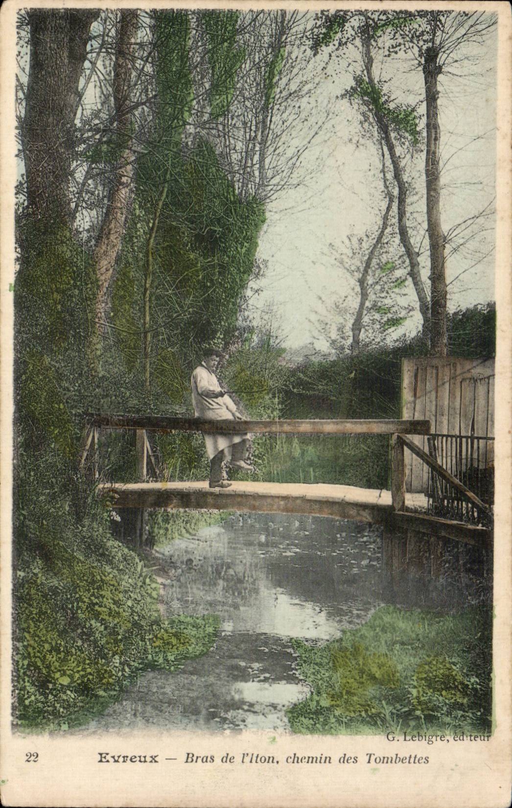 Exfreux — Bras de l'Ilton, chemin des Tombettes — G. Lebigre, éditeur