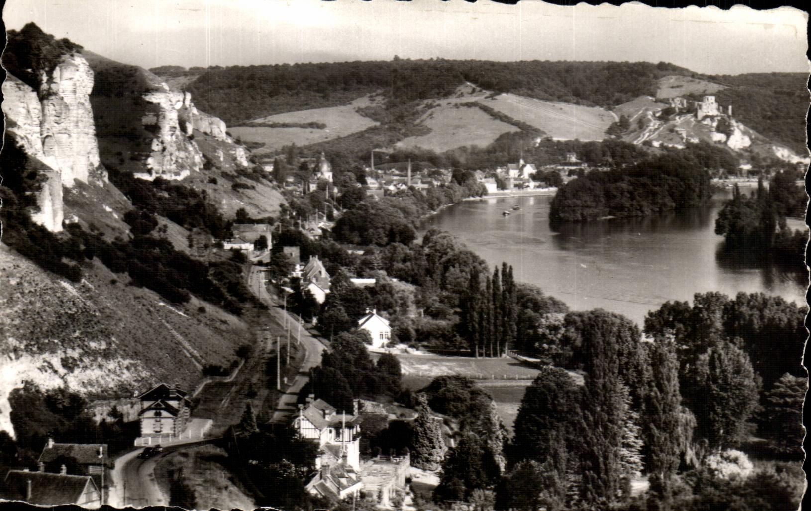 Les Andelys (Eure) — Château Gaillard de la Côte du Thiot — Collection Glaifigny