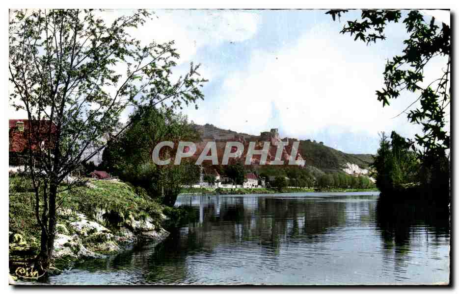 Les bords de la Seine et le Château Gaillard — Les Andelys (Eure) — Nicolas Ross