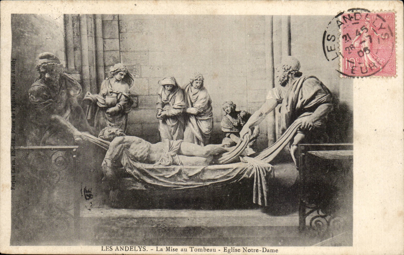 Les Andelys - La Mise au Tombeau - Église Notre-Dame