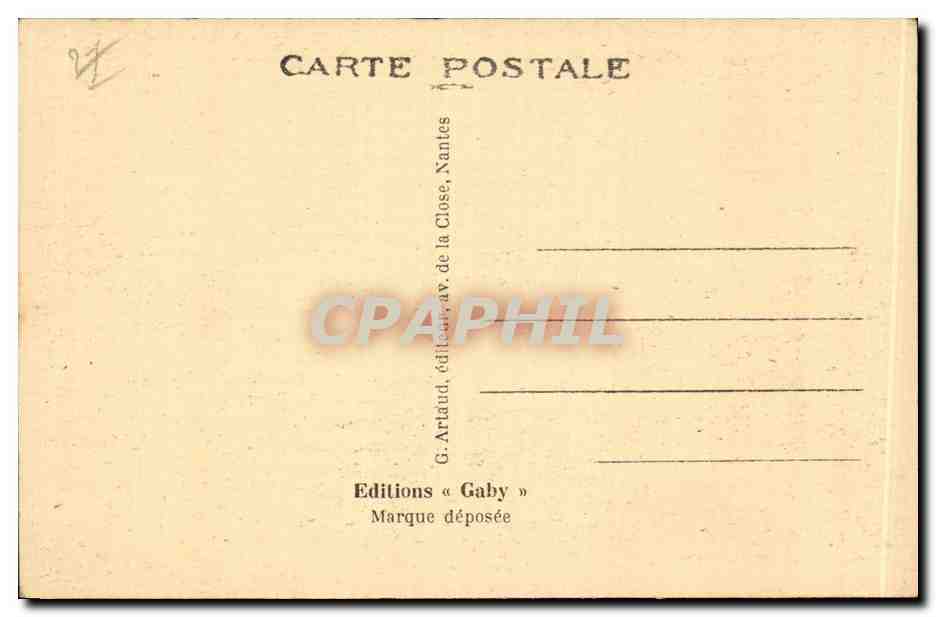 CPA Les Andelys Le chateau Gaillard au Petit Andely — Verso