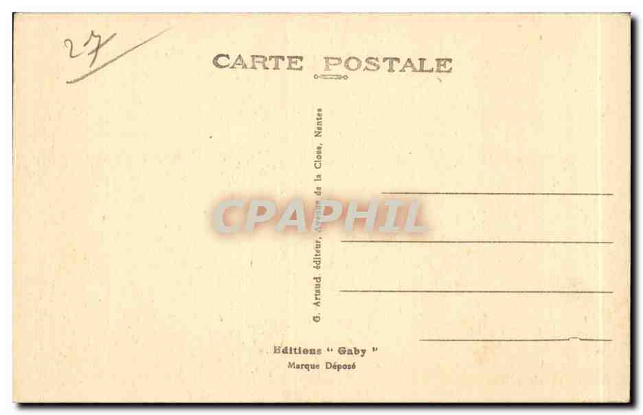 Le Petit Andely (Eure) — Le Pont et la Seine — Éditions Gaby — Rückseite