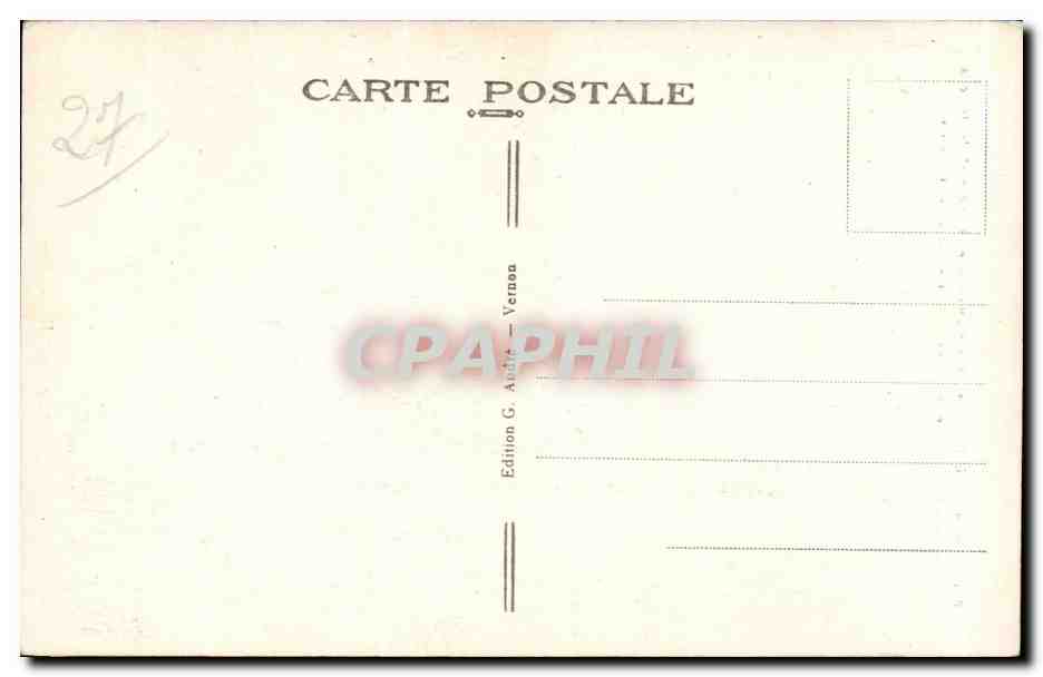 CPA Pacy sur Eure  — Rückseite
