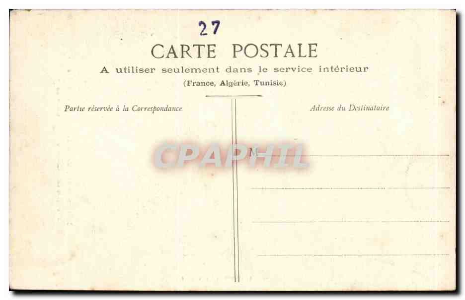 CPA Environs de Pacy sur Eure Chateau de Menilles Cheminee de la chambre de Diane de Poitiers — Rückseite
