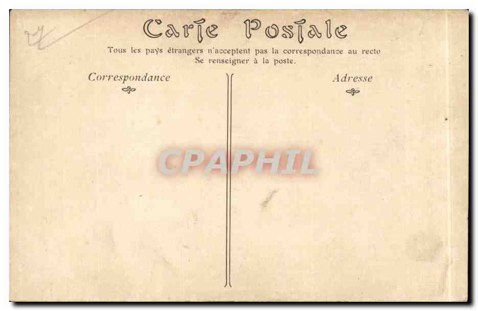 CPA Vernon Sous l'arche du pont — Rückseite