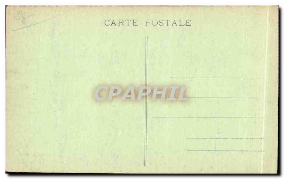 CPA Anet Chateau La chute d'eau du parc Vue prise rive gauche — Rückseite