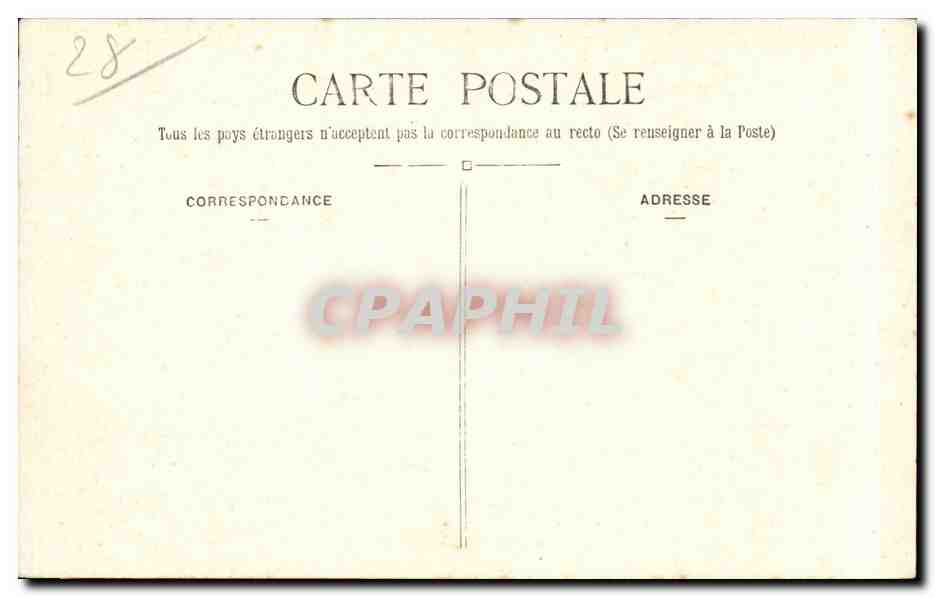 Châteaudun — Fontaine de la Place du 18-Octobre — G.P. 70 — Rückseite