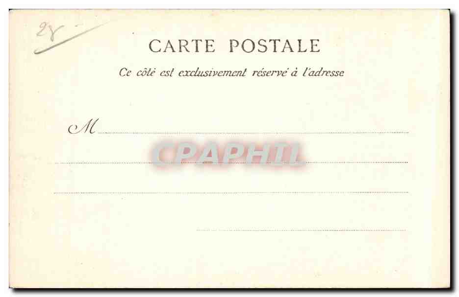 CPA Chateaudun Fontaine de la place du 18 octobre — Rückseite