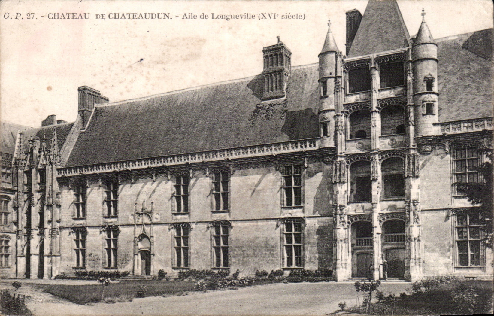 Château de Châteaudun — Aile de Longueville (XVIe siècle) — G.P. 27
