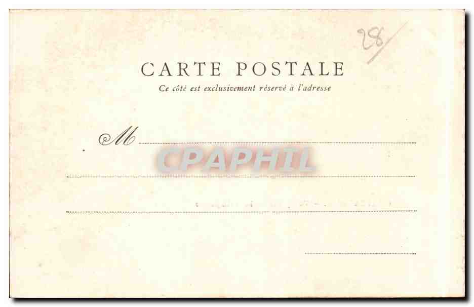 CPA Chateaudun Vue prise de la guinguette — Verso