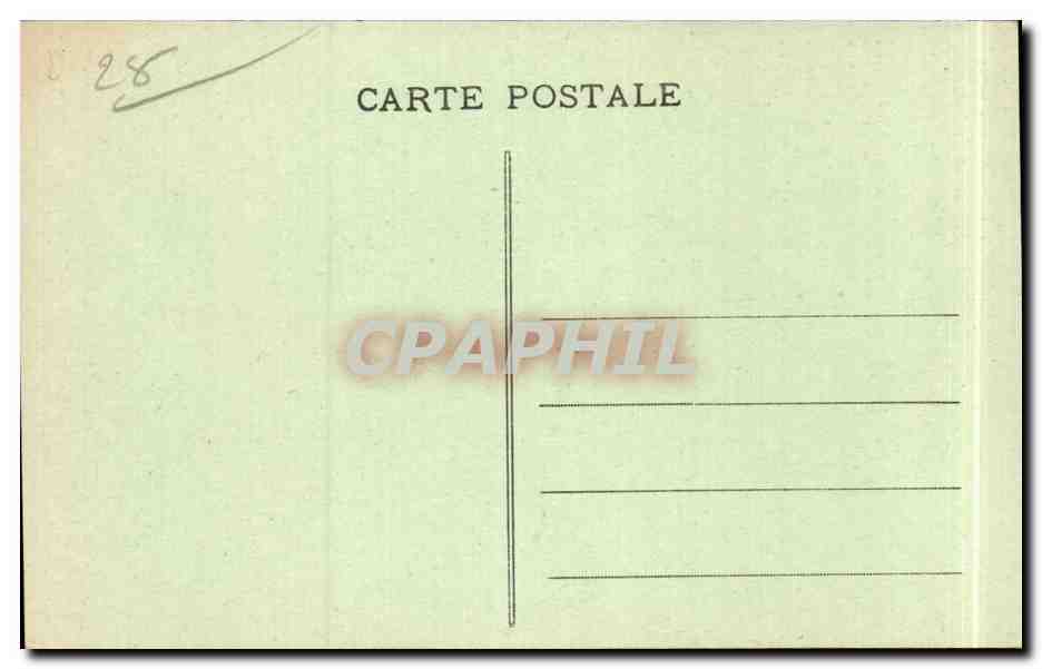Cathédrale de Chartres — Détail de la Flèche du Clocher neuf — Fournault édit. Drouy — Reverso