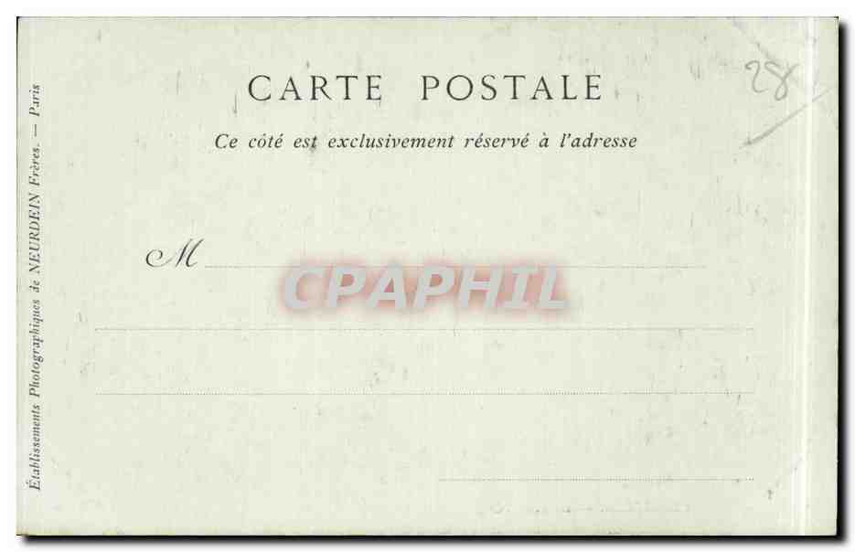 CPA Chartres Le pont neuf — Rückseite
