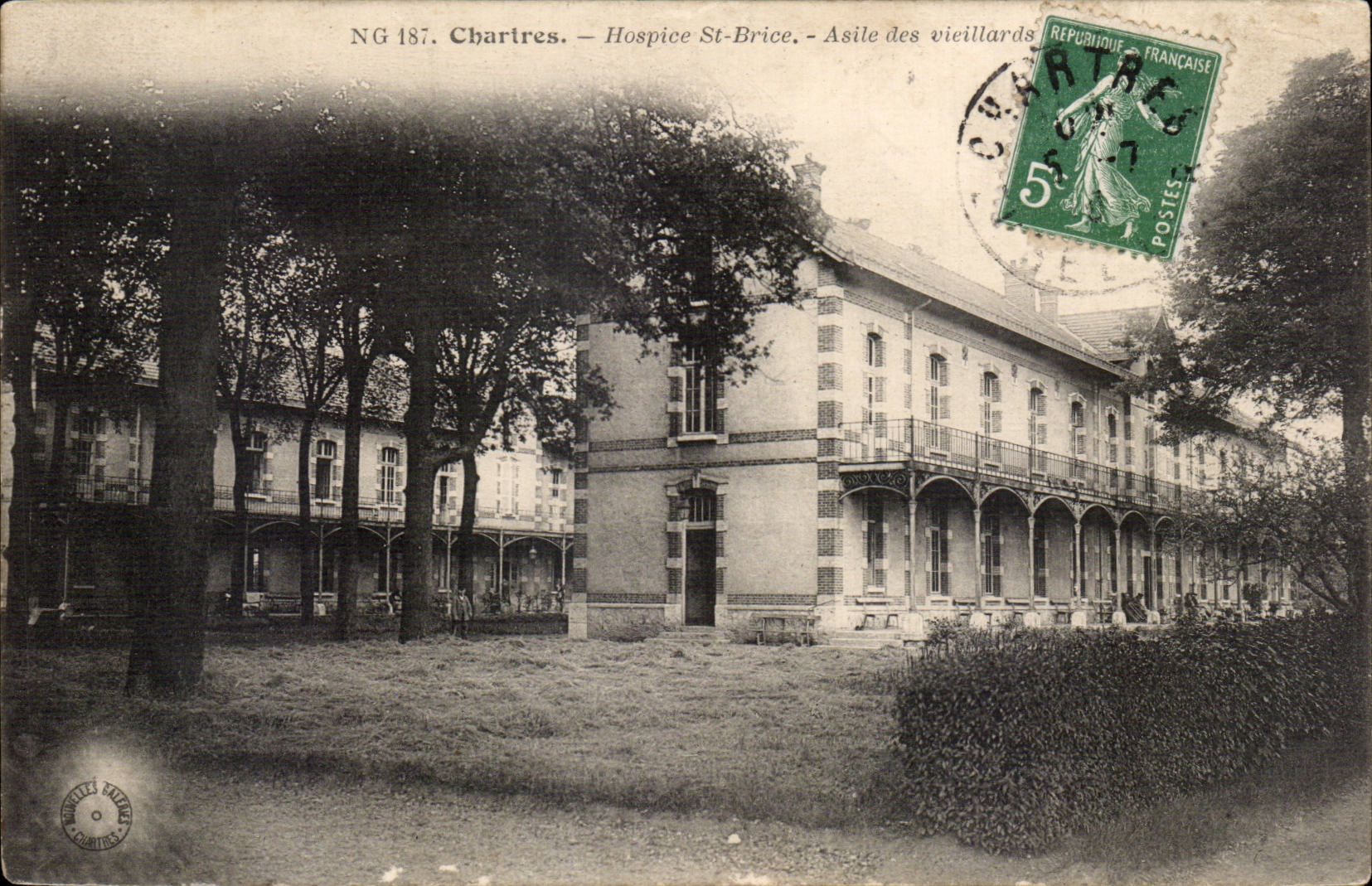 Chartres — Hospice St-Brice — Asile des vieillards — NG 187