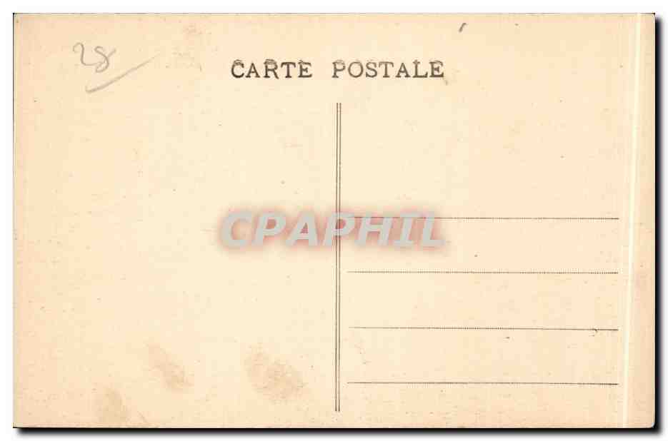 CPA Chartres Vue sur l'Eure prise du pont Saint Hilaire — Rückseite