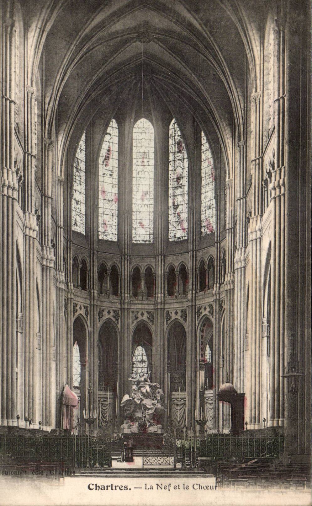 Chartres — La Nef et le Chœur — Édition Charte