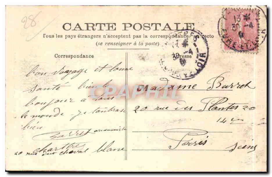 Chartres — La Nef et le Chœur — Édition Charte — Verso