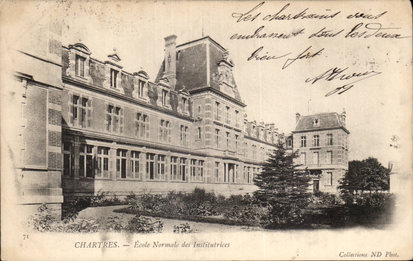 CPA Chartres Ecole normale des Institutrices
