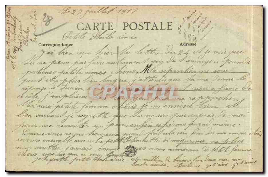 Pensées de Chartres — 155. I. A., phot. — Verso