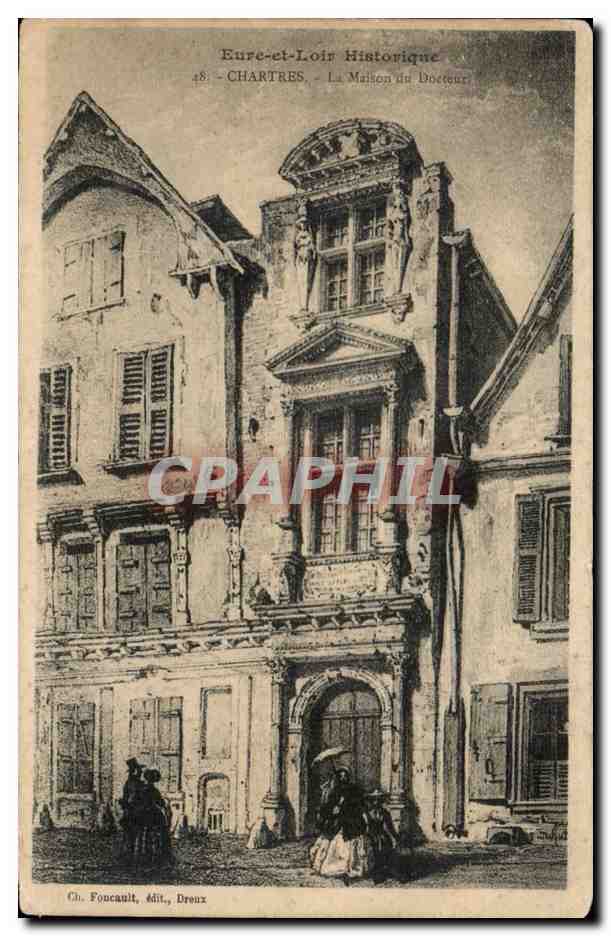 CPA Chartres La maison du docteur