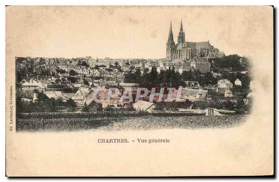 CPA Chartres Vue generale