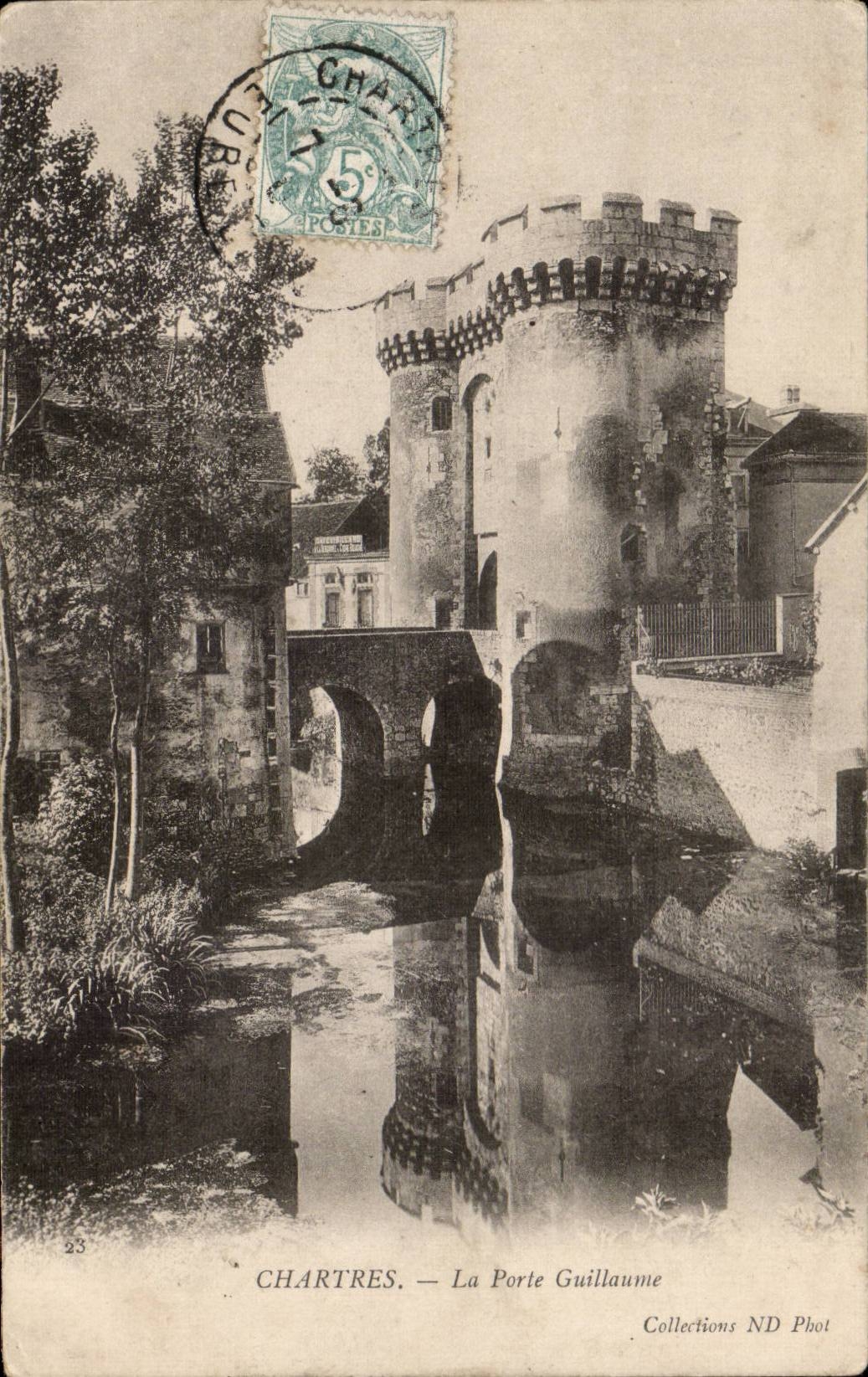 CPA Chartres La porte Guillaume