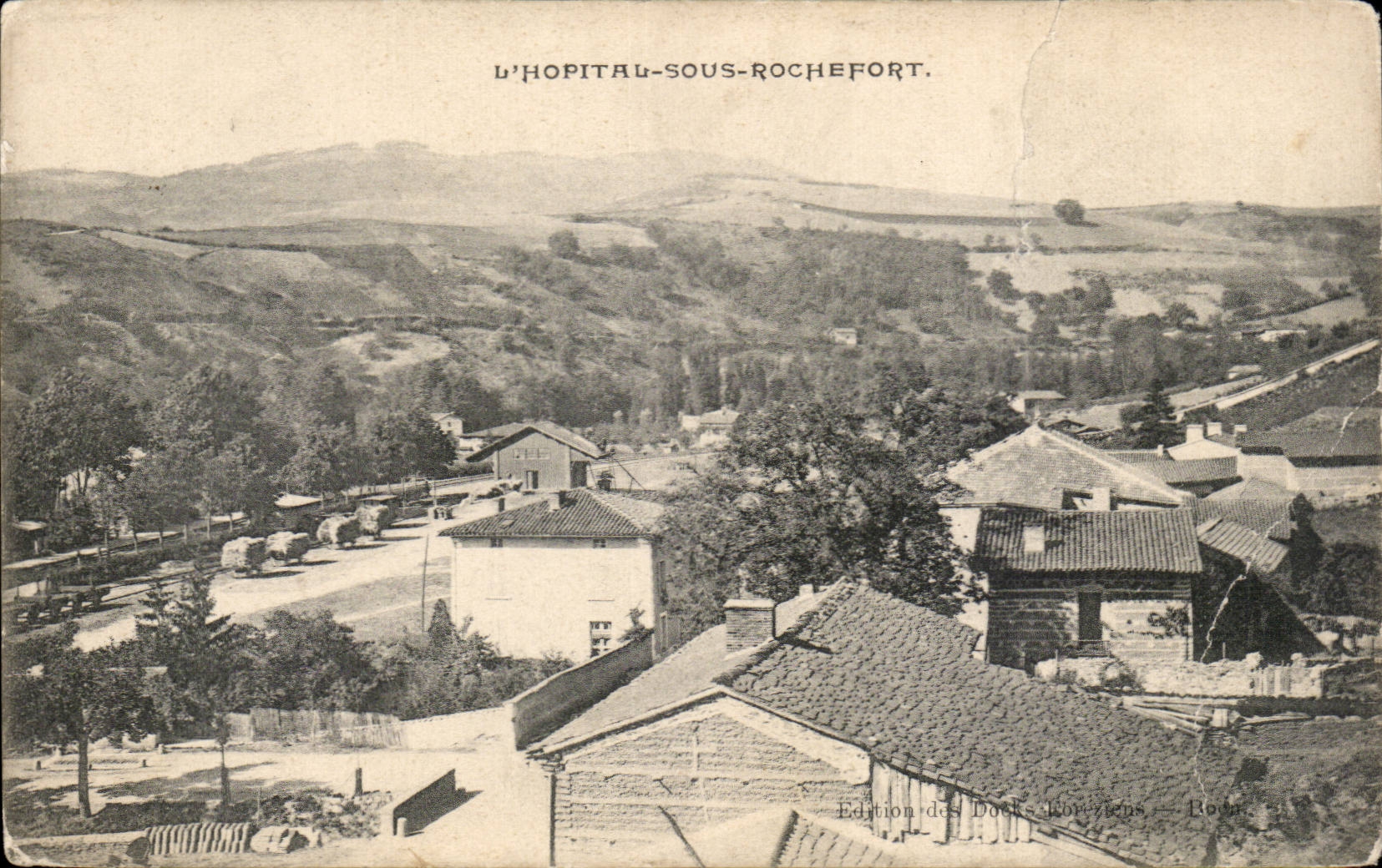 CPA L'hopital sous Rochefort