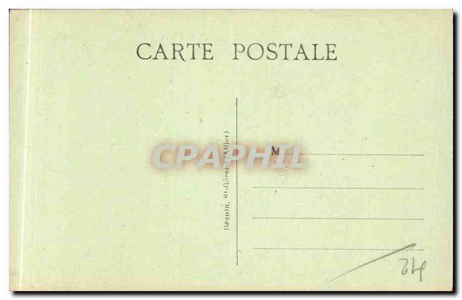 CPA Ambierle La vieille porte de l'eglise — Rückseite