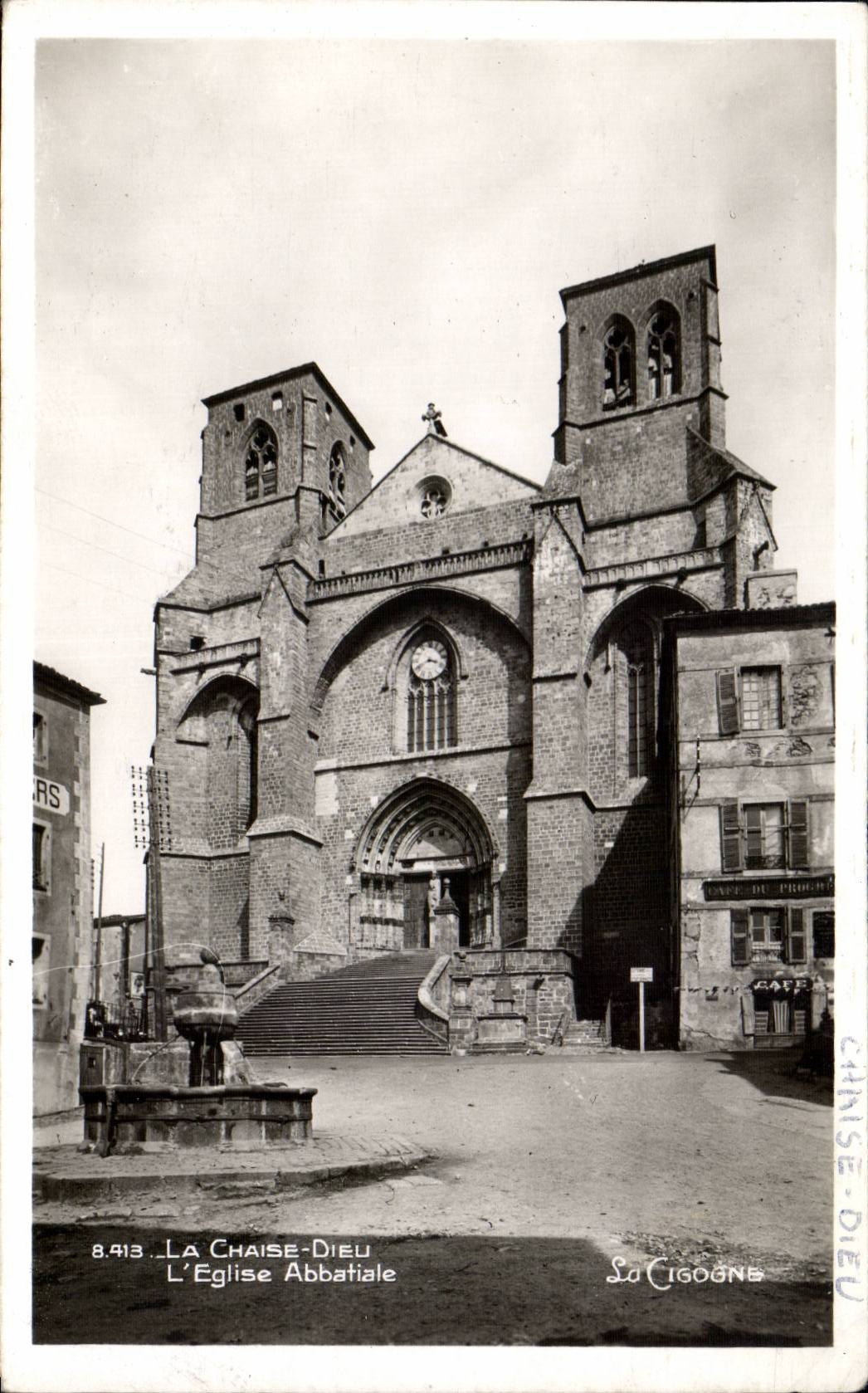 La Chaise-Dieu — L'Église Abbatiale — La Cigogne