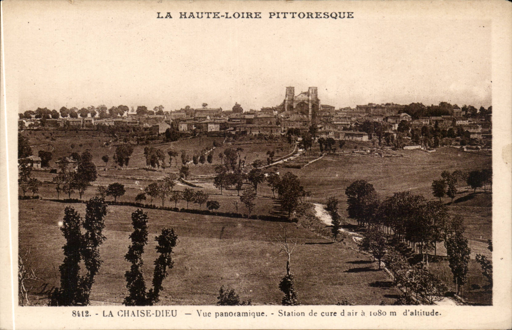 CPA La Chaise Dieu Vue panoramique
