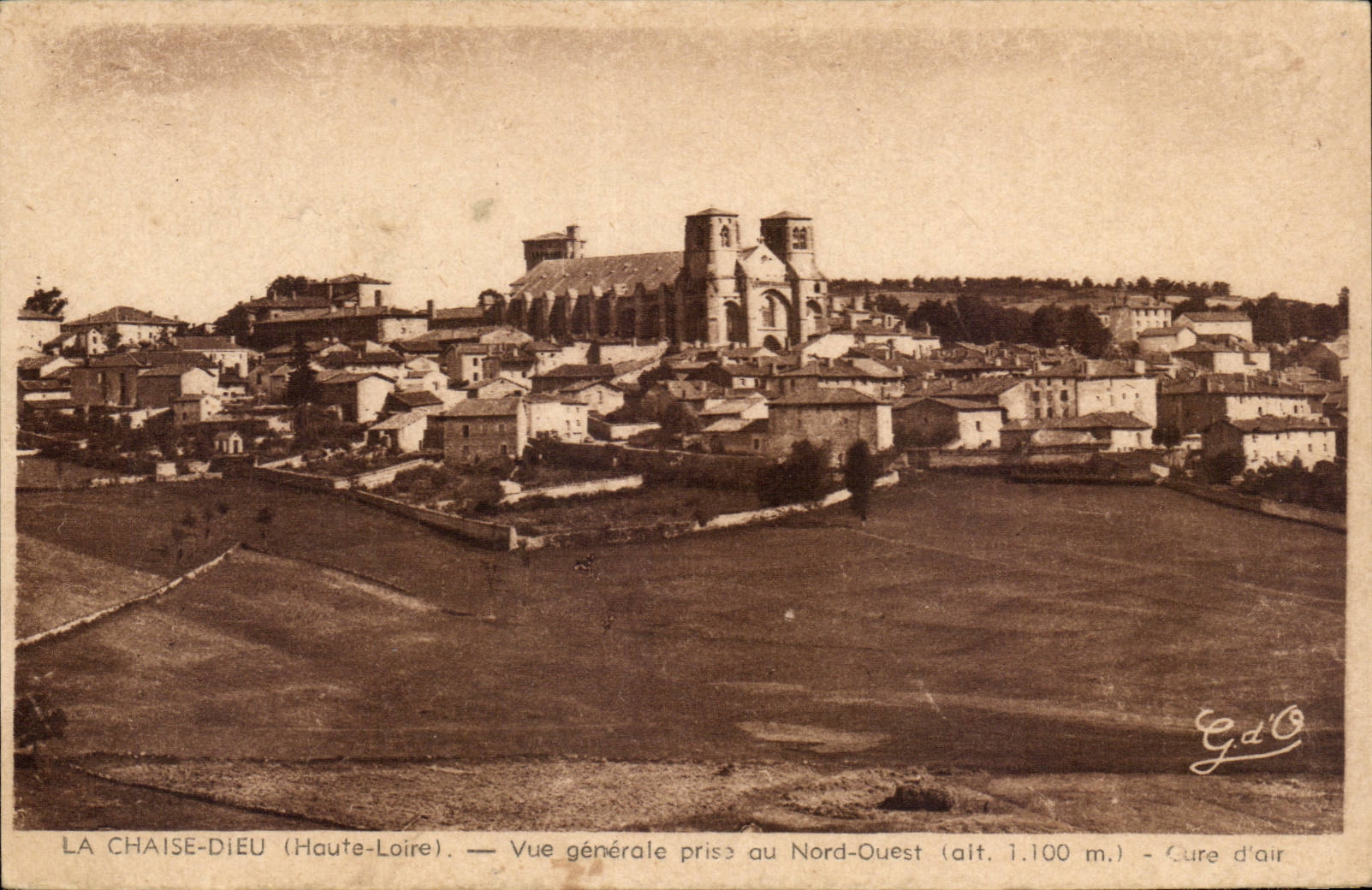 CPA La Chaise Dieu Vue generale