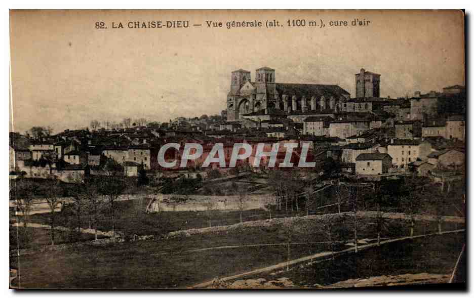 CPA La Chaise Dieu Vue generale