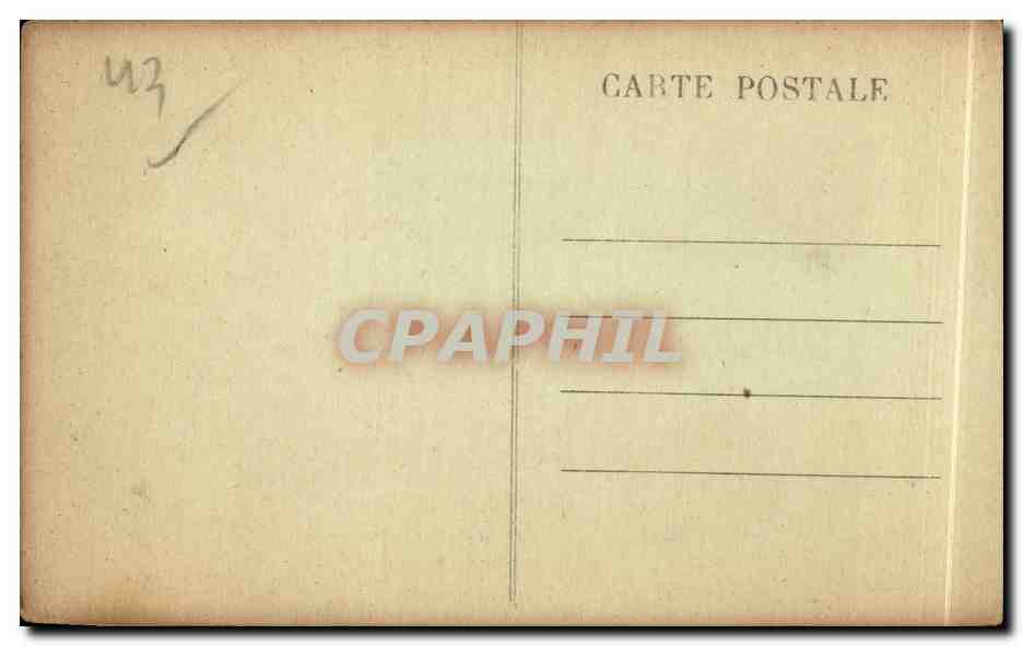 CPA La Chaise Dieu Vue generale — Rückseite