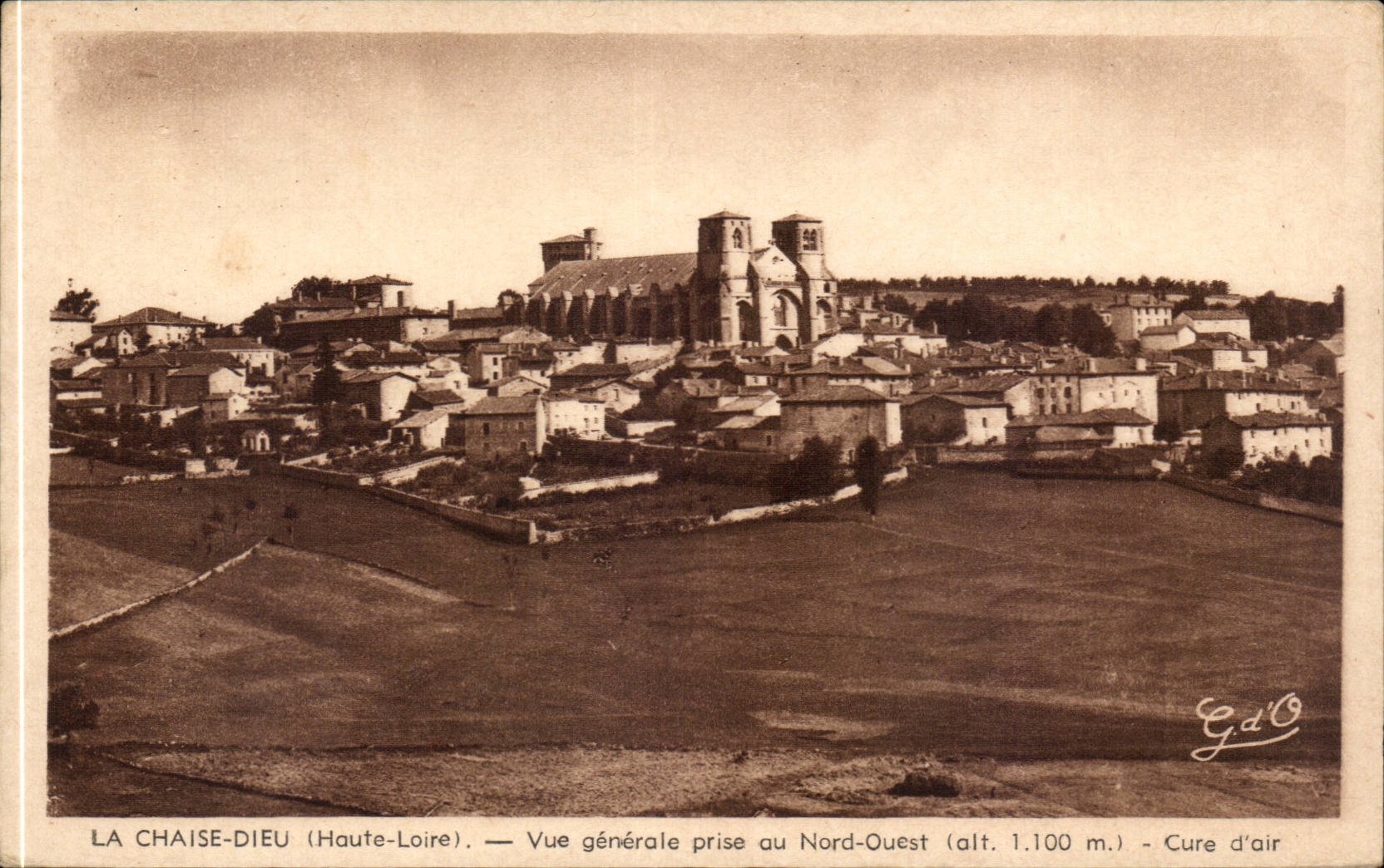 CPA La Chaise Dieu Vue generale