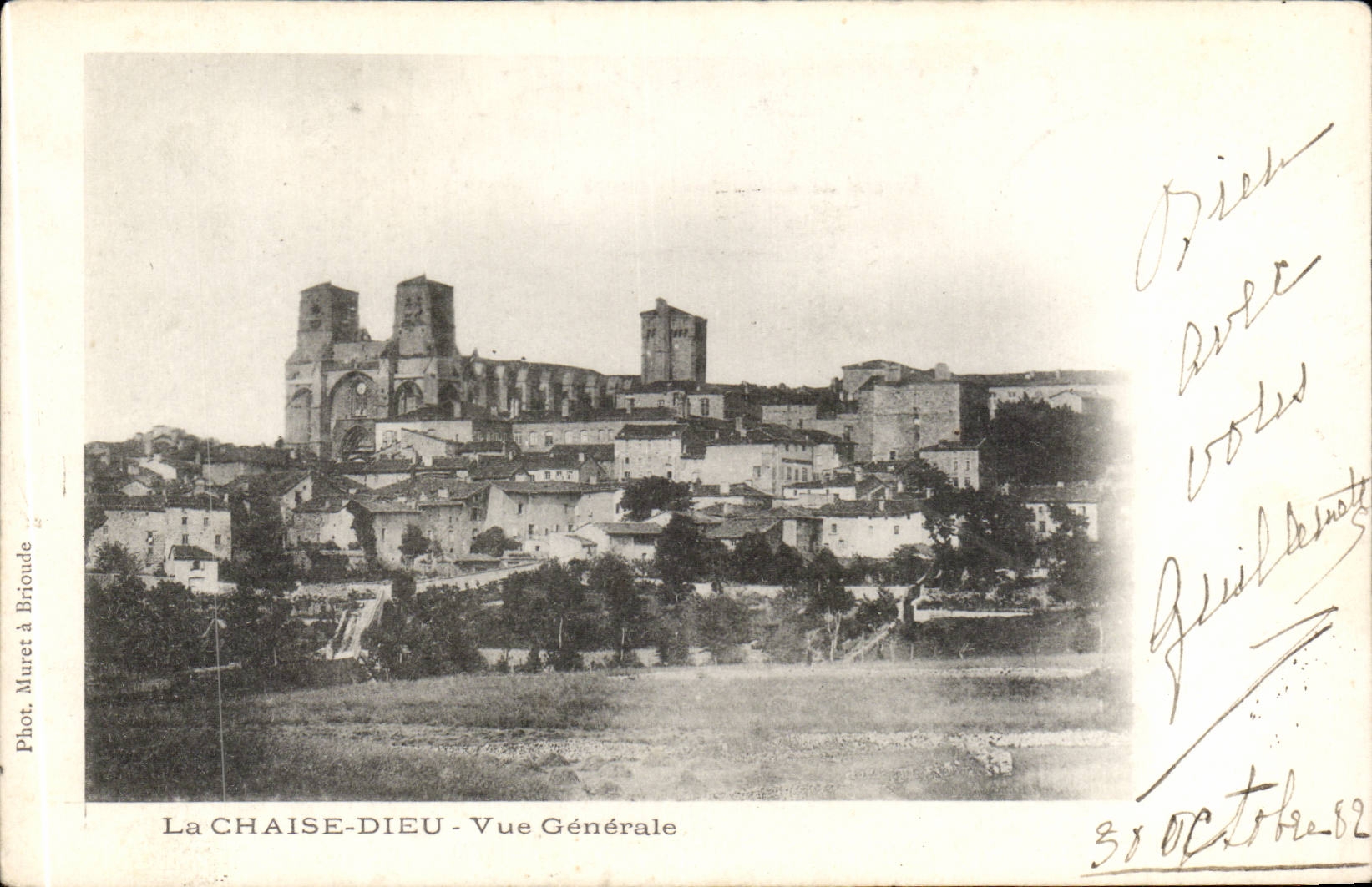 CPA La Chaise Dieu Vue generale