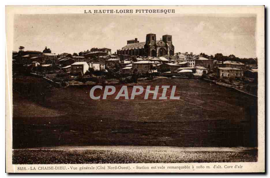 CPA La Chaise Dieu Vue generale
