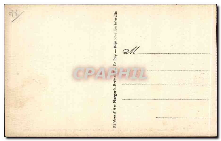 CPA Brioude Vue generale Sud ouest Centre renomme pour la peche au saumon — Back
