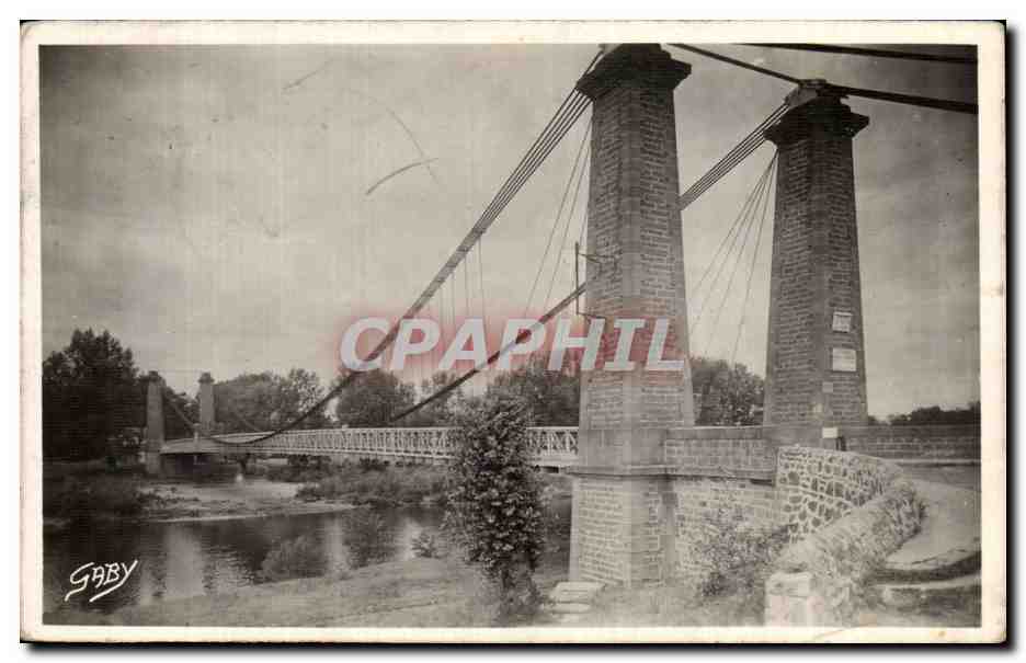 CPA Brioude Le pont de Lamothe sur l'Allier