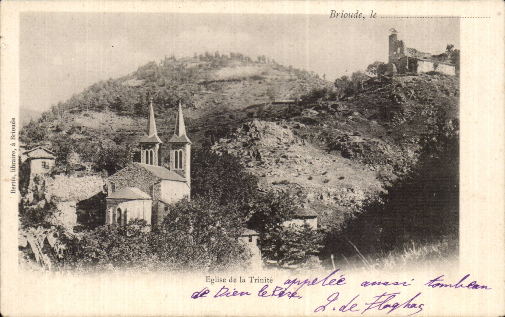 CPA Brioude Eglise de la Trinite