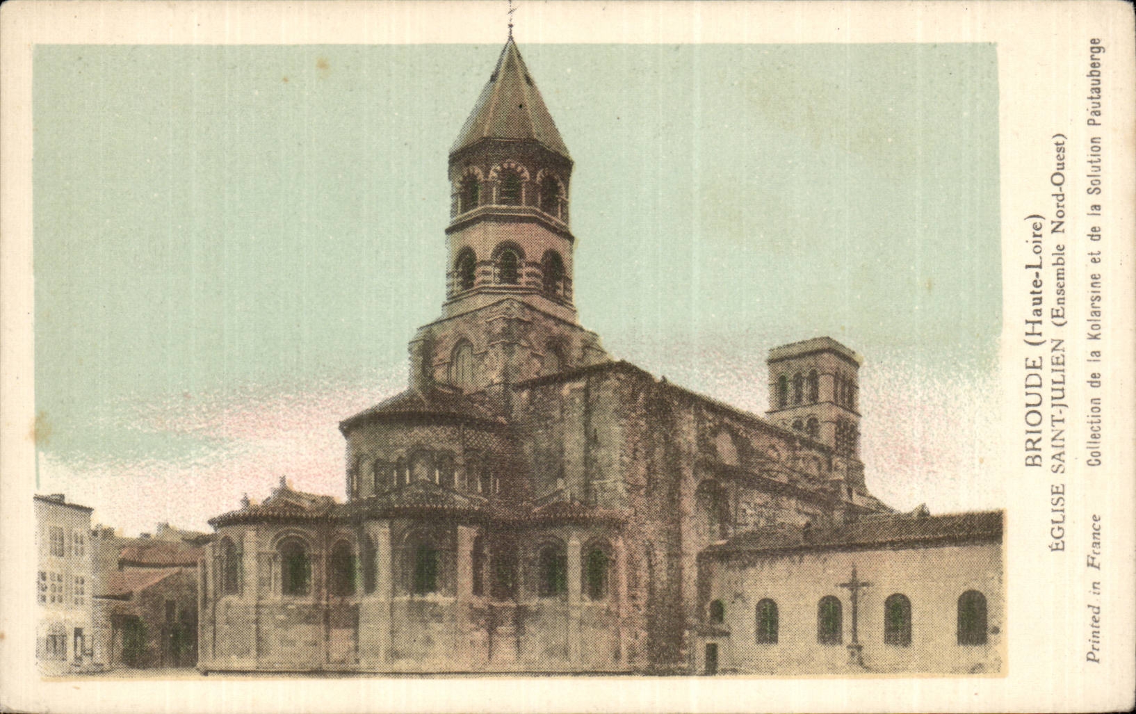 CPA Brioude Eglise Saint Julien
