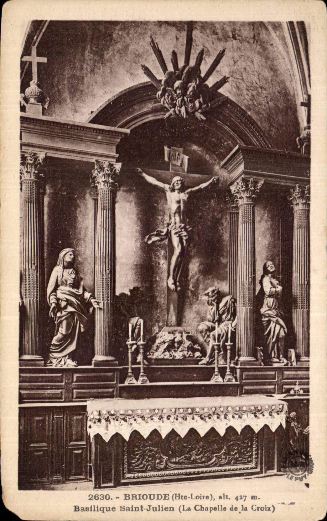 CPA Brioude Basilique Saint Julien (la chapelle de la croix)
