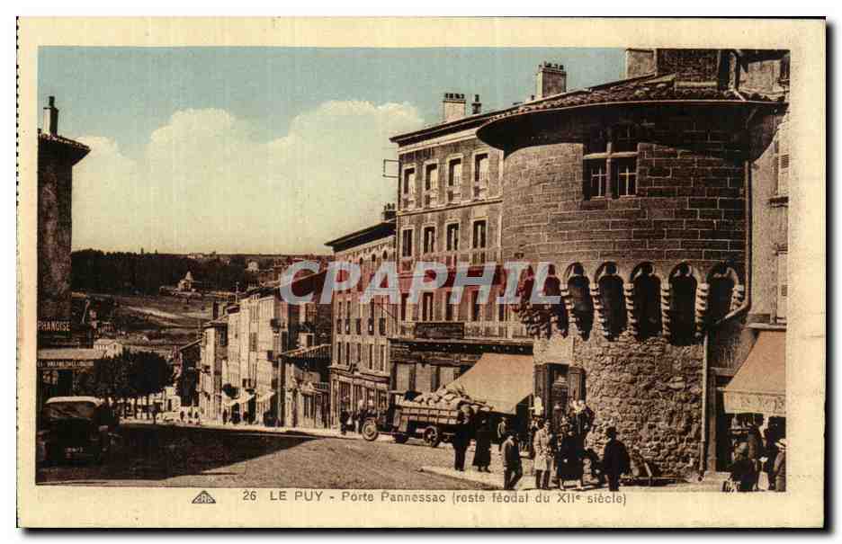 CPA Le Puy Porte Pannessac 