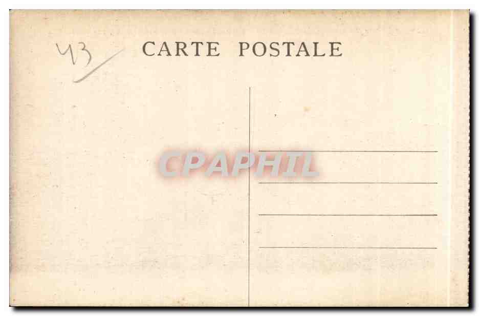 CPA Le Puy Monastere de ND de Charite du Bon Pasteur Notre Dame vue des jardins — Verso