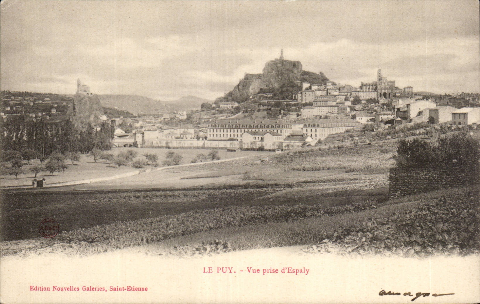 CPA Le Puy en Velay Vue prise d'Espaly